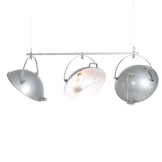 Industrial Ceiling Lamp by Narita, 1950s For Sale