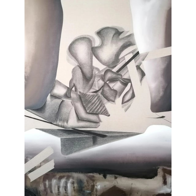 Stefano Mazzolini, Pasquas 13+20, 2020s, Mixed Media on Canvas For Sale - Image 7 of 8