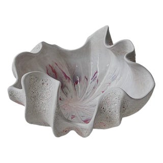 Ceramic Coral Bowl by N'atelier For Sale