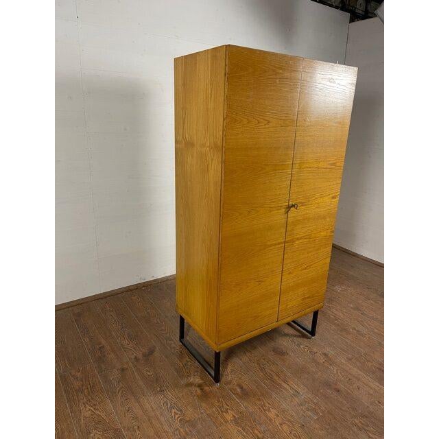 Vintage 2 Door Closet by Drevo Union, 1965 with [ working ] key In superb original condition with compagny stickers Dims;...