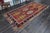 Red 1970s Vintage Handmade Wool Cotton Red Kilim Runner Rug For Sale - Image 8 of 11
