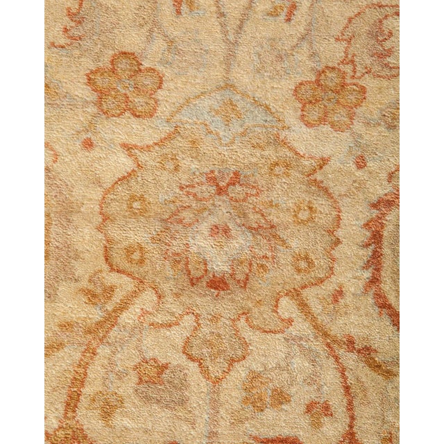 Traditional Mogul Collection Hand-Knotted Area Rug - Ivory Collection 6' 3" X 8' 10" For Sale - Image 3 of 10