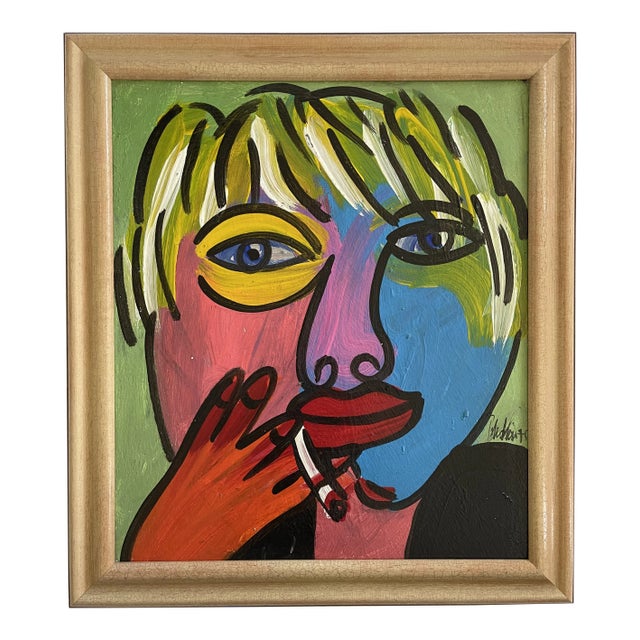 “Dreaming Andy Warhol”, Peter Keil, 1975 For Sale
