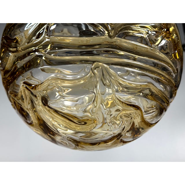 Globe Pendant Lamp by Doria Leuchten, Germany, 1960s For Sale - Image 9 of 15