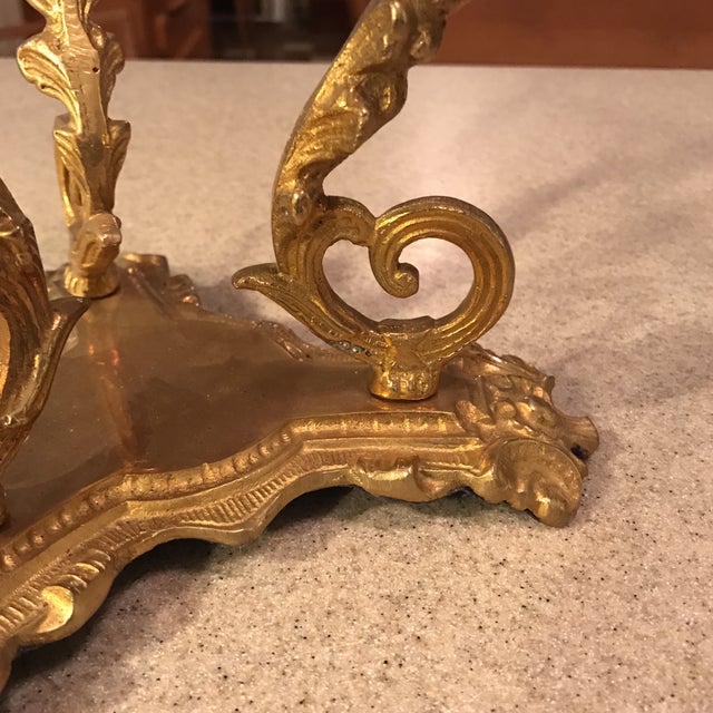 Brass Decorative Bowl Stand Chairish