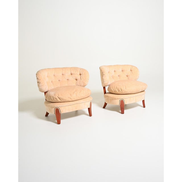 Vintage Lounge Chairs by Otto Schulz for Boet, 1940s, Set of 2 For Sale - Image 3 of 11
