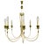 Midcentury Brass 8-Arm Sputnik Chandelier by Vereinigte Werkstätte, 1960s For Sale - Image 10 of 10