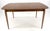 Walnut Danish Mid Century Modern Tapered Leg 2 Boards 58" Long Dining Table MINT For Sale - Image 9 of 14