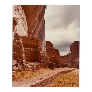 "Canyon De Chelle" #3 - Anasazi Ruins and Desert Landscape Photograph For Sale