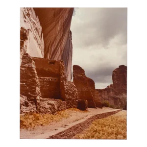 "Canyon De Chelle" #3 - Anasazi Ruins and Desert Landscape Photograph
