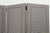Modern Custom Four-Panel Folding Screen with Nail Head Detailing For Sale - Image 3 of 8