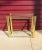 Vintage Milo Baughman Style Brass Console Table For Sale - Image 10 of 10