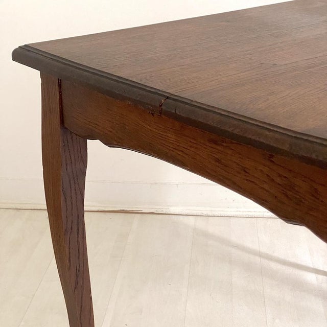 Louis XV Style Desk in Walnut, 1940s For Sale - Image 4 of 10