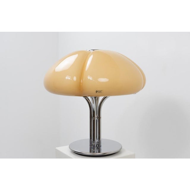 1970s Quadrifoglio Table Lamp from Guzzini, Italy, 1970s For Sale - Image 5 of 15