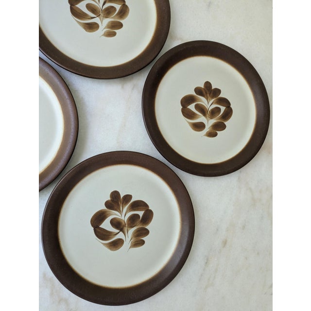 1970s Stoneware Dinner Plate Dishware Set Made in Norway For Sale - Image 4 of 8