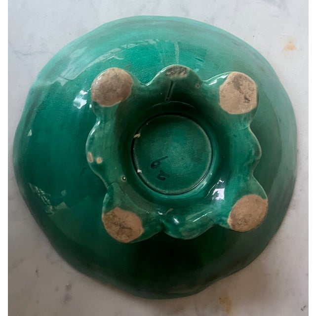 Joseph Holdcroft Pond Lily Footed Bowl, C. 1880's For Sale - Image 14 of 14