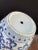 Vintage Chinese Blue & White Porcelain Jar / Vase For Sale - Image 9 of 10