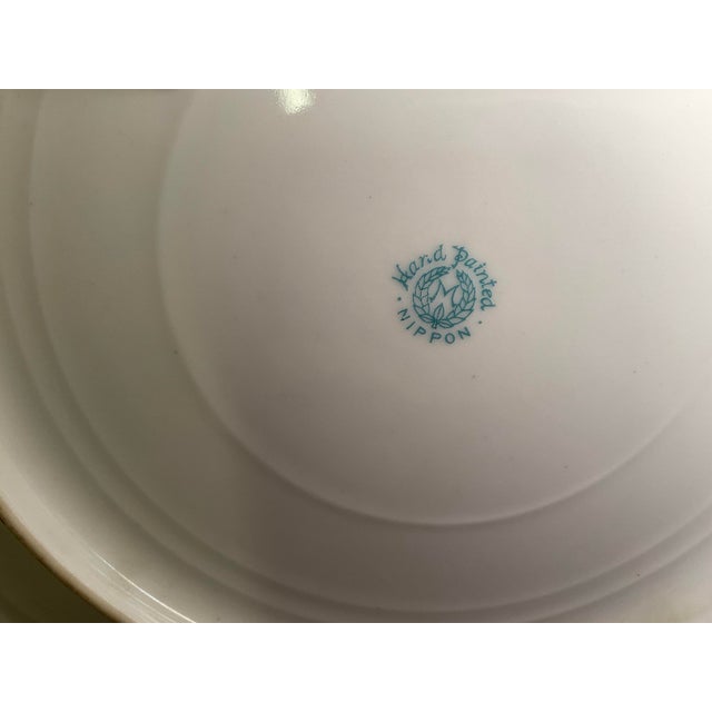 Nautical Early 20th Century Nippon Gold Rim Boat Scene Wall Plate For Sale - Image 3 of 6