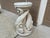 Vintage Neoclassical Triple Dolphin Cast Stone Garden Pedestal For Sale - Image 4 of 9