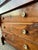 Brown Empire Style Chest of Drawers with Cross Handle in Walnut, 19th Century For Sale - Image 8 of 9