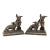 Antique Jennings Brothers Scottish Terrier Cast Bronze Bookends – Rare Begging Pair For Sale