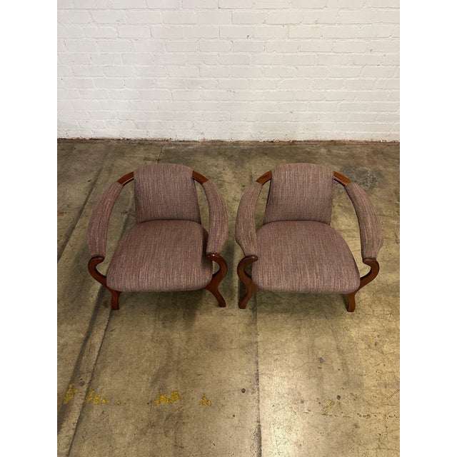 1960s Horseshoe Style Lounge Chair For Sale - Image 12 of 12