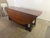 English Oak Gateleg Dining Table With Turned Supports For Sale - Image 12 of 15