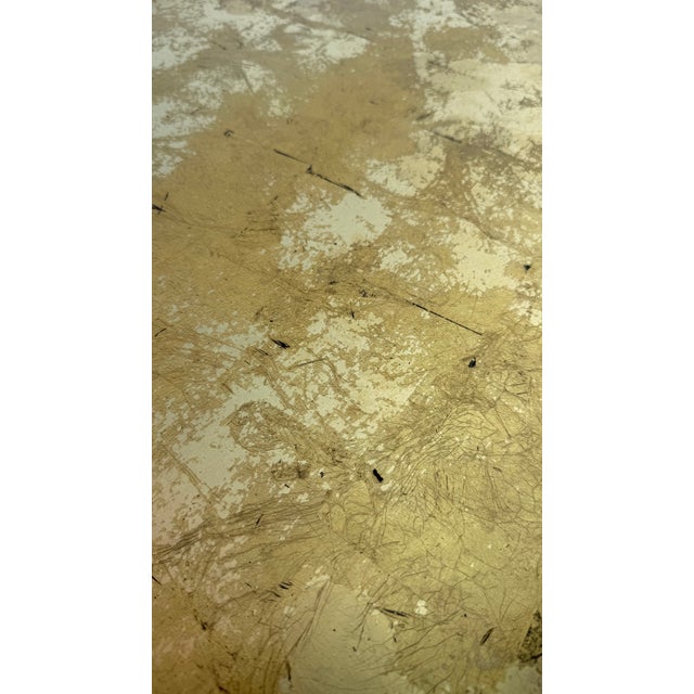 Vintage Kittinger Kt2408 Chinoiserie Gold Leaf & Faux Bamboo Octagonal Coffee Table For Sale - Image 11 of 14
