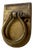 Art Deco Door Knocker in Brass, 1930s For Sale