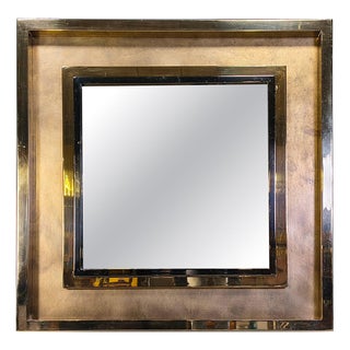Vintage Mirror from Maison Jansen, 1970s For Sale
