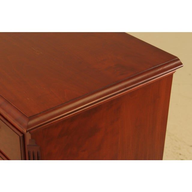 Eldred Wheeler Country Chippendale Cherry Dresser Chest For Sale - Image 11 of 14