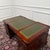 English Partner Desk with Green Leather For Sale - Image 17 of 18