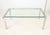 Mid-Century Modern Modern Glass Top Chrome Dining Table For Sale - Image 3 of 5