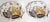 Asian Style Trays Pair Chinese Tobacco Leaf Porcelain For Sale - Image 4 of 12