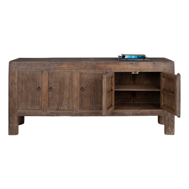 Elm five door server in original patina.