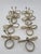 Late 20th Century Hollywood Regency Gold-Tone Metal Rope Bow Napkin Rings - Set of 8 For Sale - Image 10 of 12