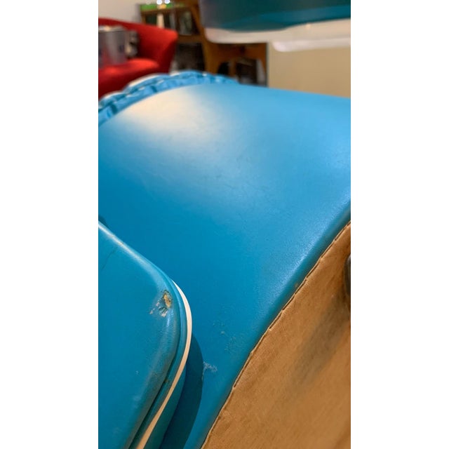 Dilly Dally Dressing Table in Turquoise by Luigi Massoni for Poltrona Frau, 1968 For Sale - Image 11 of 14