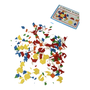 Vintage Lillian Vernon Pattern Blocks Set