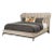 Modern Classic Upholstered Queen Bed For Sale