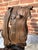 Brown Vintage Teak Wood Root Sculpture on Metal Stand For Sale - Image 8 of 17