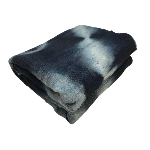 African African Indigo Mossi Cloth, Burkina Faso For Sale - Image 3 of 12