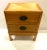 1970s Small Two Drawer Chest. For Sale - Image 4 of 10