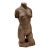 1960s Larry Mohr Signed Ceramic Figurative Torso Sculpture Modernist Female Form For Sale