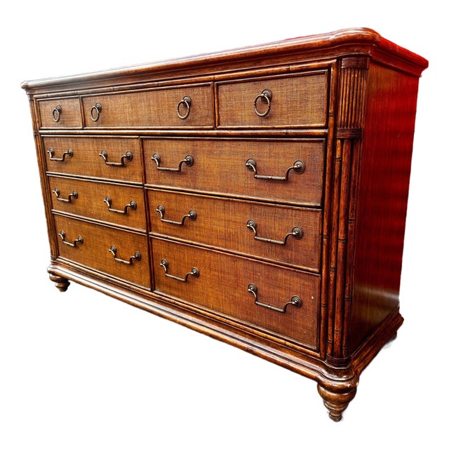 Tommy Bahama "Costa Sera" Nine-Drawer Dresser For Sale