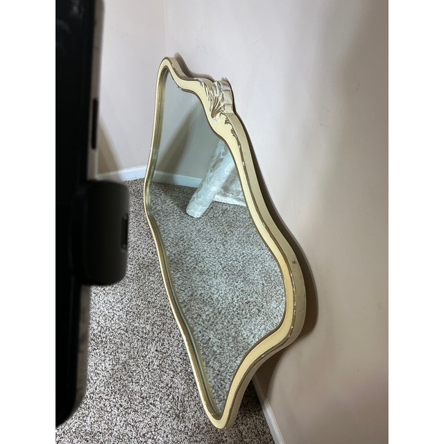 Vintage Gold Gilt French Style Wall Mirror For Sale In Raleigh - Image 6 of 9