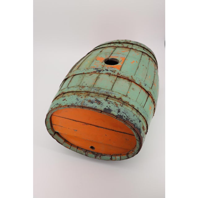 18th Century Antique Wine Barrel, Marked Lisboa For Sale - Image 13 of 13
