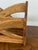 Late 20th Century Oak Wood Sculptural Magazine Rack For Sale - Image 5 of 12