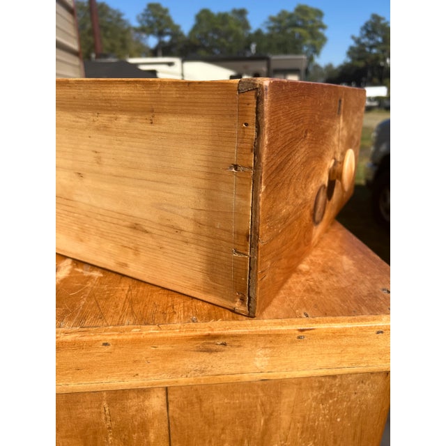 19th Century English Pine Chest of Drawers For Sale - Image 12 of 12