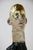Figurative Mixed Media Bust Sculpture in Ceramic Oxides and Carved Fir by Óscar Aldonza Torres, 2021 For Sale - Image 4 of 16