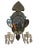 Silver Late 19th Century Antique Venetian Two Arm Silver Mirrored Candle Sconces With Etching - Set of 2 For Sale - Image 8 of 12